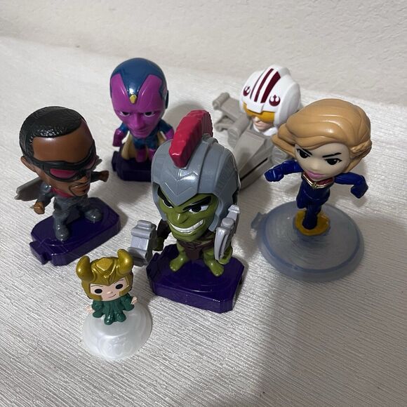 Marvel Avengers Action Figure Lot Various Years Guardians Dr Strange McDonalds - Picture 6 of 14